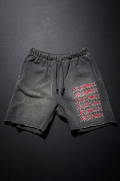 Load image into Gallery viewer, SAINT Mxxxxxx SWEAT SHORTS / SAINT MXX (CHARCOAL)