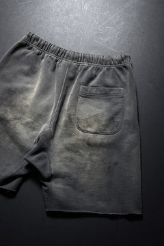 Load image into Gallery viewer, SAINT Mxxxxxx SWEAT SHORTS / SAINT MXX (CHARCOAL)