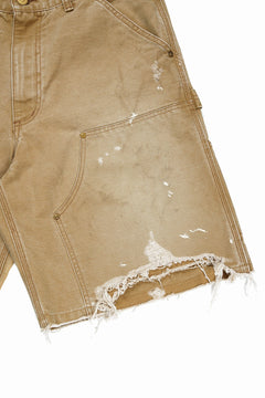 画像をギャラリービューアに読み込む, SAINT Mxxxxxx DOUBLE KNEE SHORTS (BEIGE)