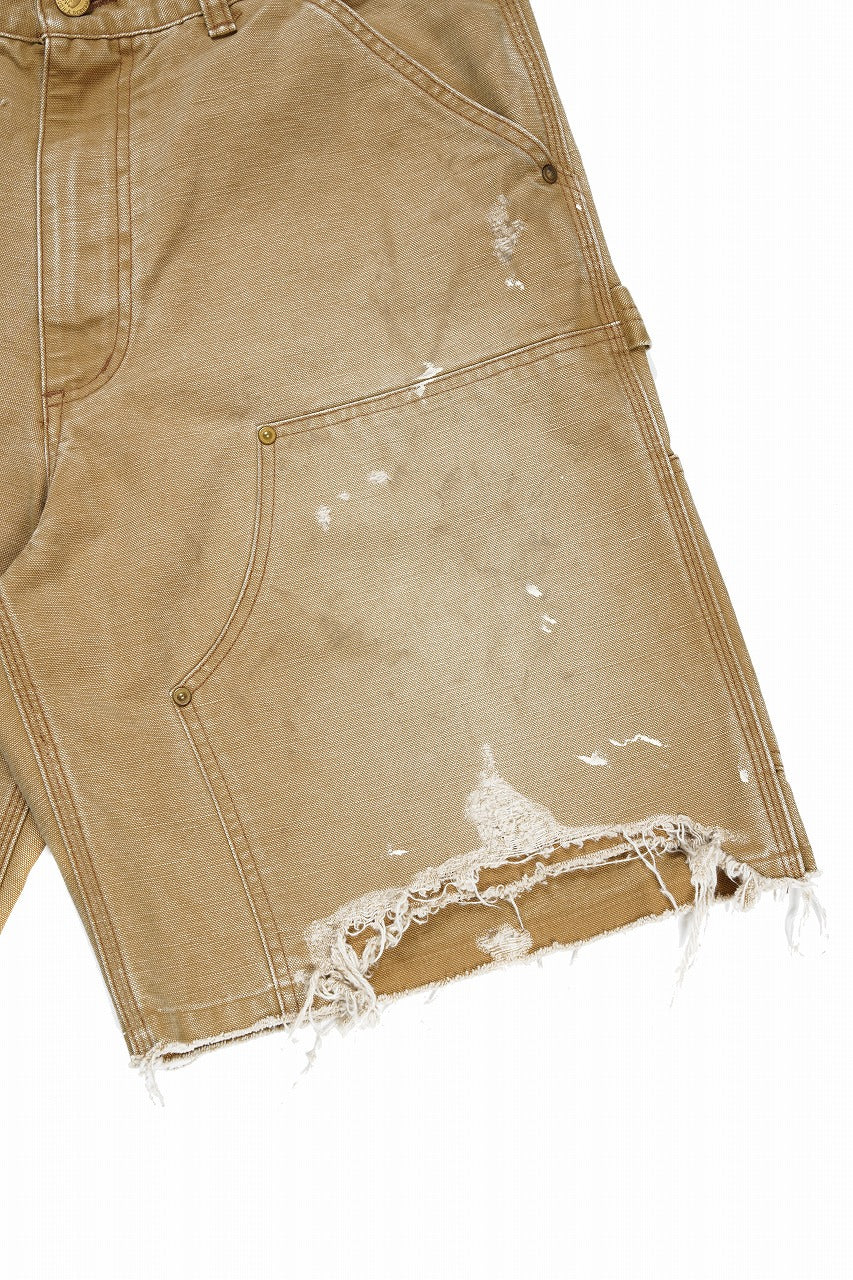 画像をギャラリービューアに読み込む, SAINT Mxxxxxx DOUBLE KNEE SHORTS (BEIGE)