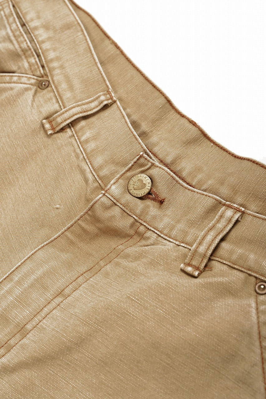 画像をギャラリービューアに読み込む, SAINT Mxxxxxx DOUBLE KNEE SHORTS (BEIGE)