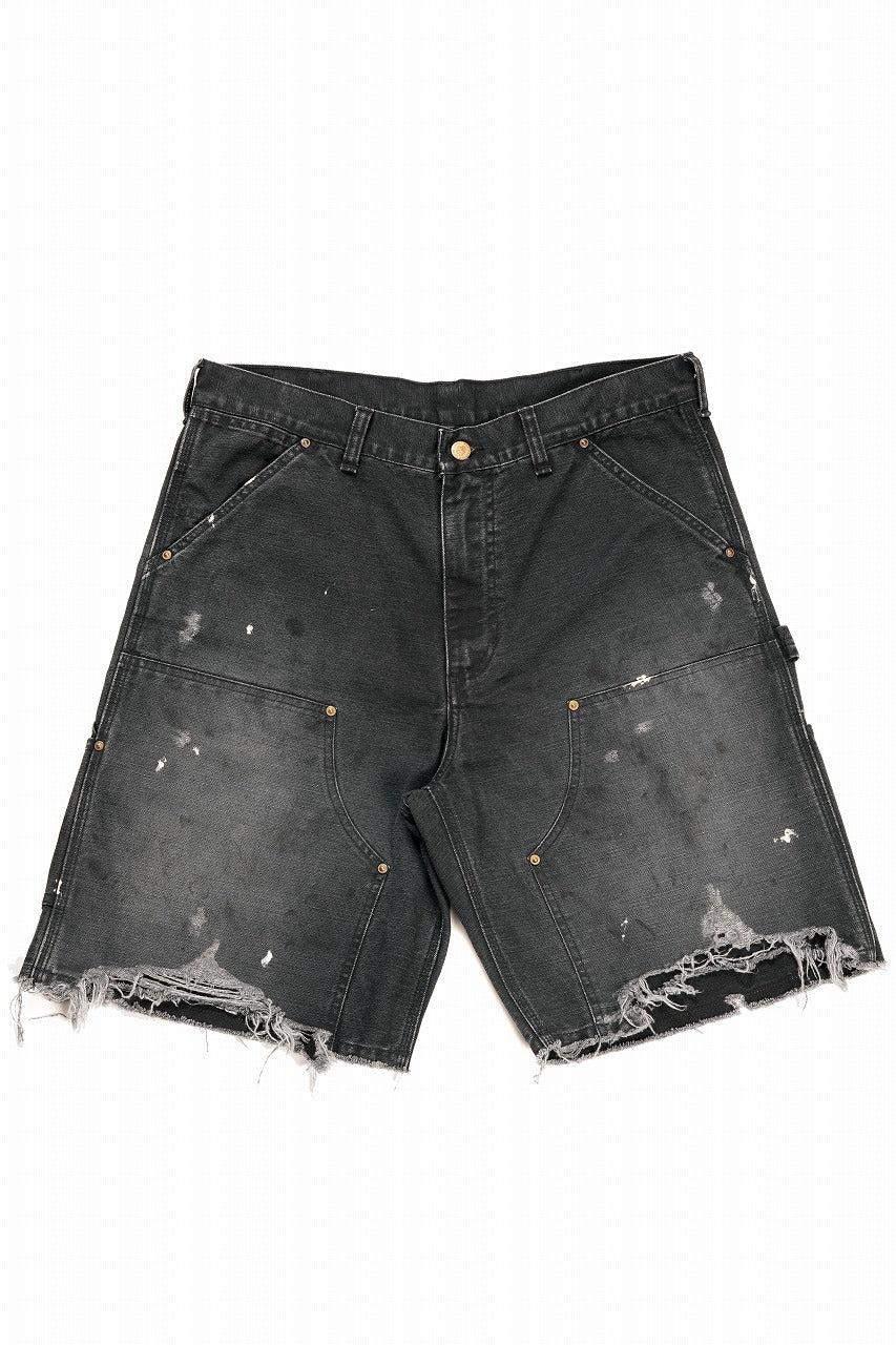SAINT Mxxxxxx DOUBLE KNEE SHORTS (BLACK)