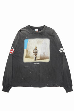 画像をギャラリービューアに読み込む, SAINT Mxxxxxx STAR WARS LS TEE / DARTHVADER (BLACK)