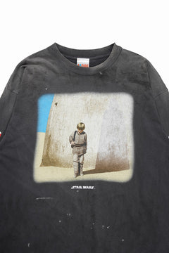 画像をギャラリービューアに読み込む, SAINT Mxxxxxx STAR WARS LS TEE / DARTHVADER (BLACK)