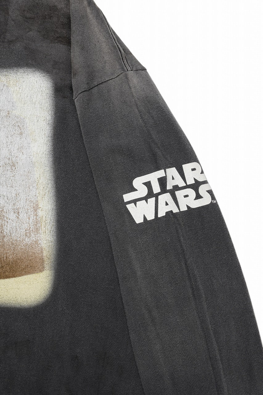 画像をギャラリービューアに読み込む, SAINT Mxxxxxx STAR WARS LS TEE / DARTHVADER (BLACK)