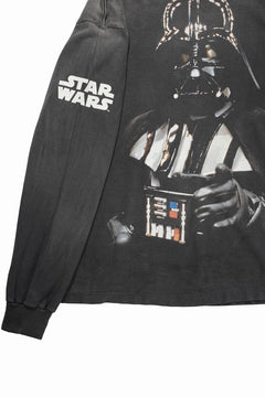 画像をギャラリービューアに読み込む, SAINT Mxxxxxx STAR WARS LS TEE / DARTHVADER (BLACK)
