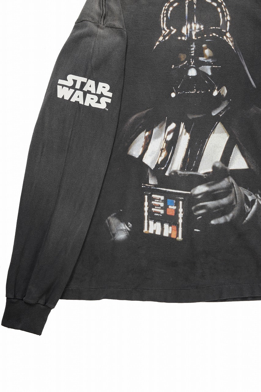 画像をギャラリービューアに読み込む, SAINT Mxxxxxx STAR WARS LS TEE / DARTHVADER (BLACK)