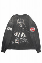 画像をギャラリービューアに読み込む, SAINT Mxxxxxx STAR WARS LS TEE / DARTHVADER (BLACK)