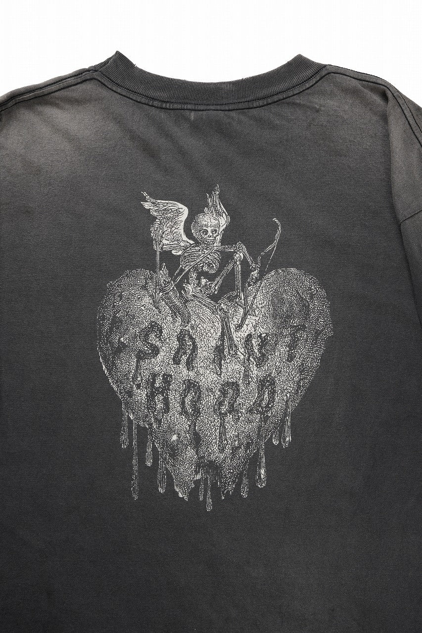 SAINT Mxxxxxx x NEIGHBORHOOD SS TEE / STHD.FEARLESS (BLACK