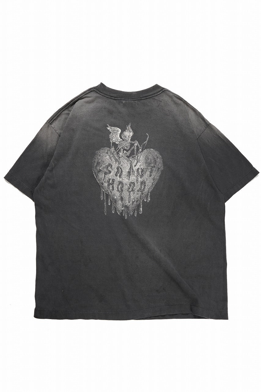 画像をギャラリービューアに読み込む, SAINT Mxxxxxx x NEIGHBORHOOD SS TEE / STHD.FEARLESS (BLACK)