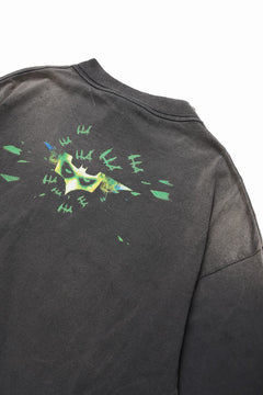 画像をギャラリービューアに読み込む, SAINT Mxxxxxx BATMAN SS TEE / JOKER (BLACK)