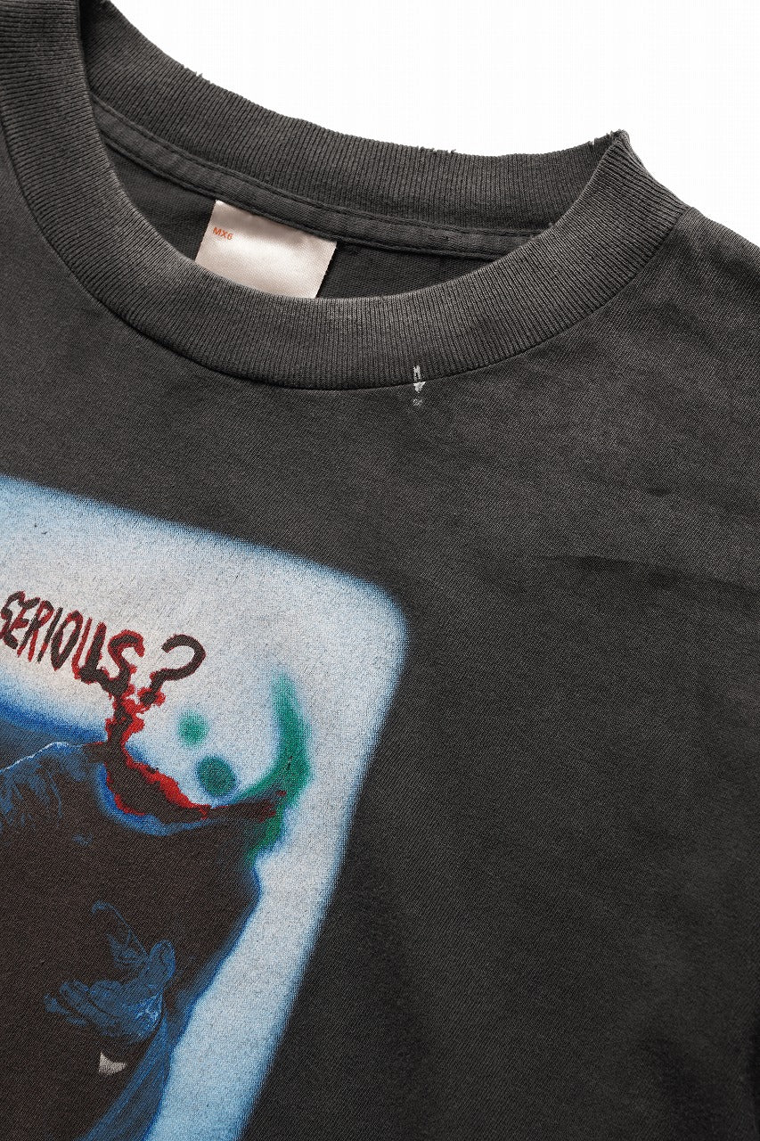 画像をギャラリービューアに読み込む, SAINT Mxxxxxx BATMAN SS TEE / LIP (BLACK)