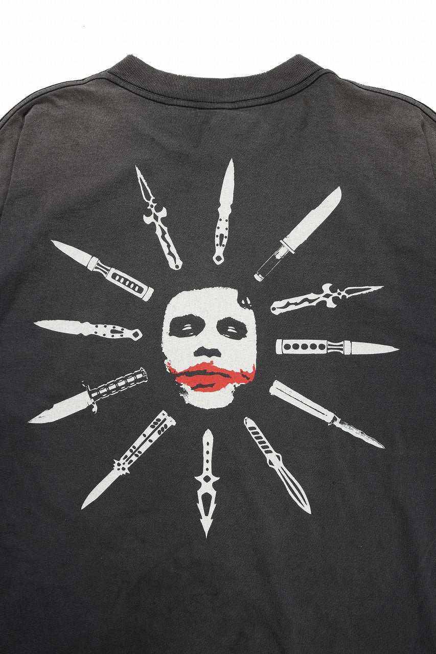 画像をギャラリービューアに読み込む, SAINT Mxxxxxx BATMAN SS TEE / LIP (BLACK)