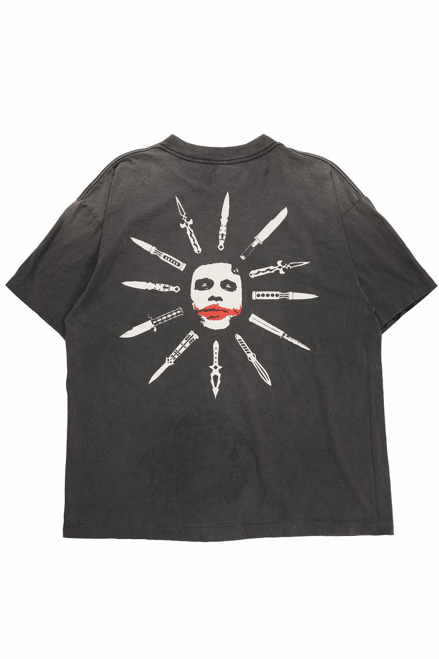 画像をギャラリービューアに読み込む, SAINT Mxxxxxx BATMAN SS TEE / LIP (BLACK)