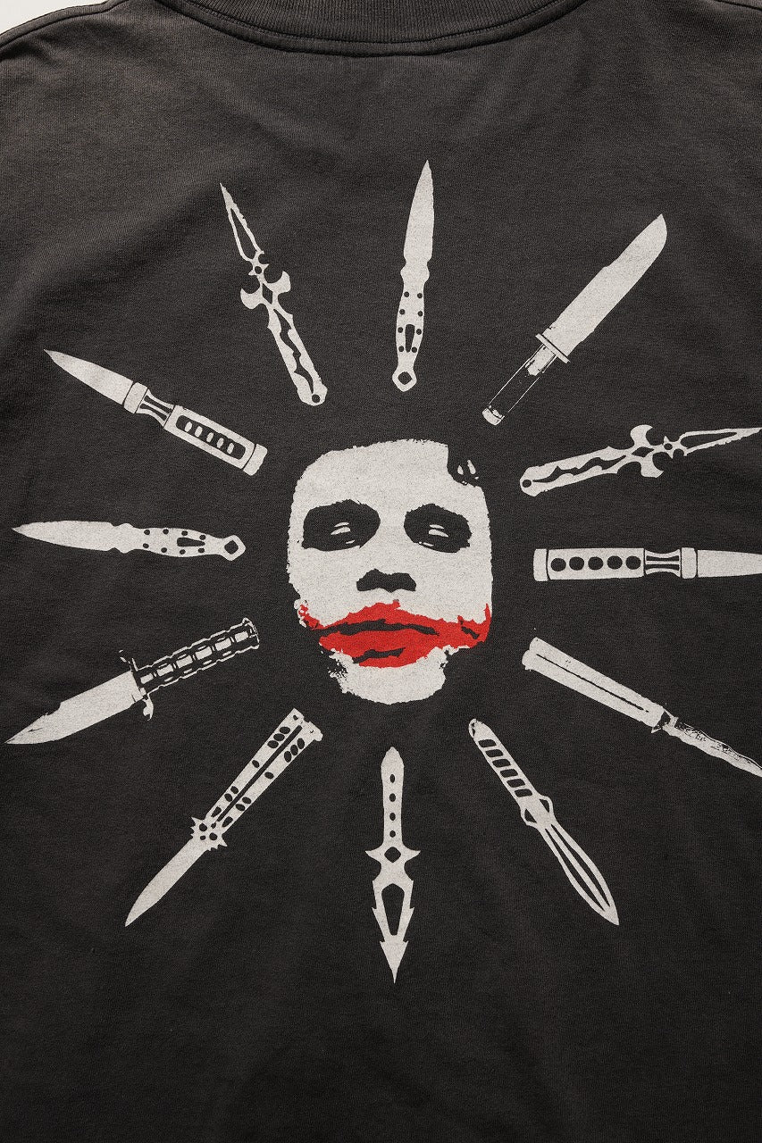 SAINT Mxxxxxx BATMAN SS TEE / LIP (BLACK)