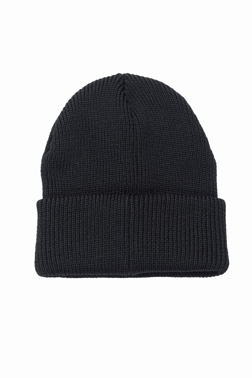 SAINT Mxxxxxx X BOUNTY HUNTER ニットCAP SAINT Mxxxxxx × BOUNTY HUNTER KNIT CAP / SAINTY HUNTER (BLACK