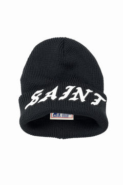 Load image into Gallery viewer, SAINT Mxxxxxx x KNIT CAP / SAINT (BLACK)
