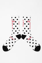 Load image into Gallery viewer, SAINT Mxxxxxx SOCKS / DOT (WHITE)