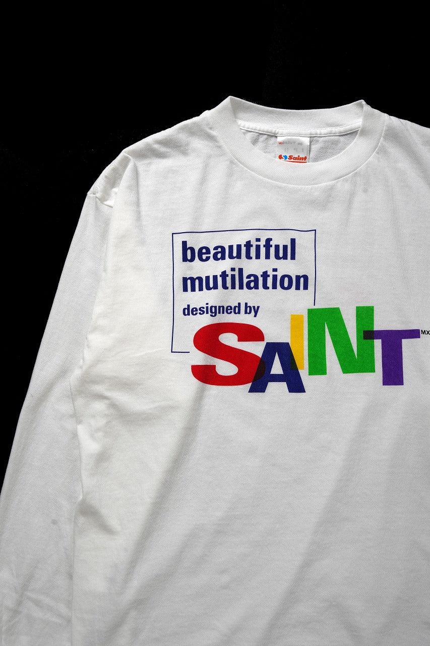 画像をギャラリービューアに読み込む, SAINT Mxxxxxx LS TEE / BEAUTIFUL SAINT (WHITE)