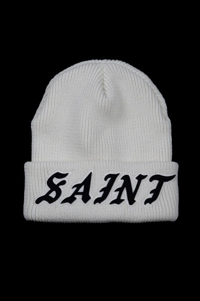 SAINT Mxxxxxx x KNIT CAP / SAINT (WHITE)