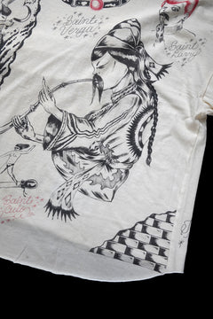 画像をギャラリービューアに読み込む, SAINT Mxxxxxx × Alexis Ross LS TEE / DRAWING (WHITE)