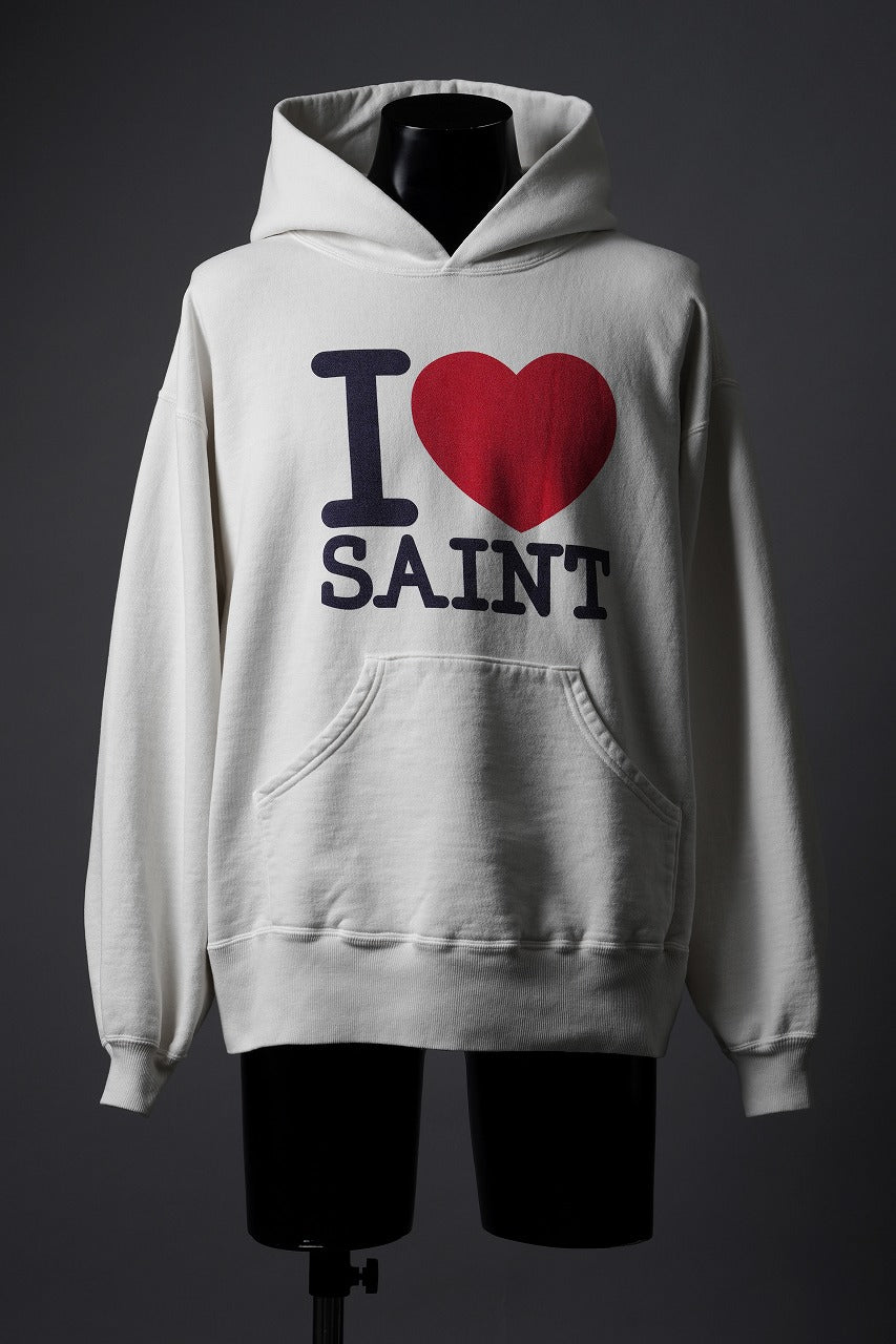 SAINT Mxxxxxx HOODIE I LOVE SAINT (WHITE)の商品ページ | セント