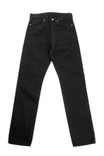 画像をギャラリービューアに読み込む, SAINT Mxxxxxx BLACK DENIM PANTS / STRAIGHT (BLACK)