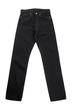 画像をギャラリービューアに読み込む, SAINT Mxxxxxx BLACK DENIM PANTS / STRAIGHT (BLACK)