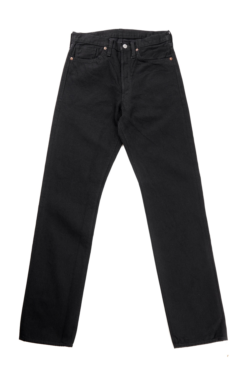 画像をギャラリービューアに読み込む, SAINT Mxxxxxx BLACK DENIM PANTS / STRAIGHT (BLACK)