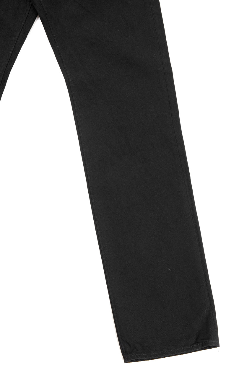 画像をギャラリービューアに読み込む, SAINT Mxxxxxx BLACK DENIM PANTS / STRAIGHT (BLACK)