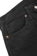 画像をギャラリービューアに読み込む, SAINT Mxxxxxx BLACK DENIM PANTS / STRAIGHT (BLACK)