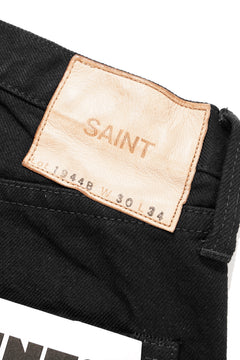 画像をギャラリービューアに読み込む, SAINT Mxxxxxx BLACK DENIM PANTS / STRAIGHT (BLACK)