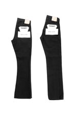 画像をギャラリービューアに読み込む, SAINT Mxxxxxx BLACK DENIM PANTS / STRAIGHT (BLACK)