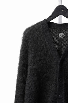 画像をギャラリービューアに読み込む, FULLCOUNT 3775 KID MOHAIR CARDIGAN (BLACK)
