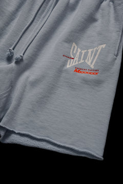 画像をギャラリービューアに読み込む, SAINT Mxxxxxx SWEAT SHORTS RIBON SAINT (BLUE)