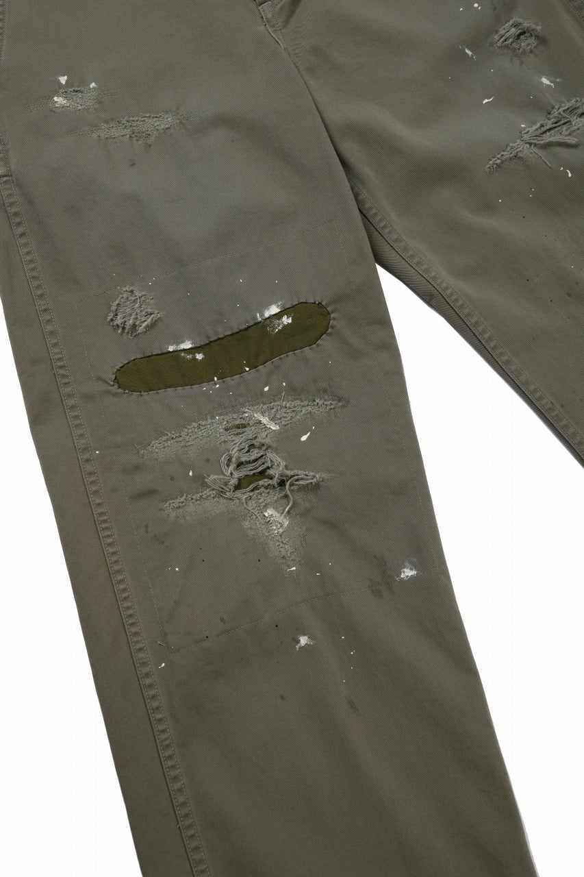 画像をギャラリービューアに読み込む, FULLCOUNT &quot;FREEDOM FIGHTER&quot; U.S.ARMY CHINO 41 TROUSERS (SAGE GREEN)