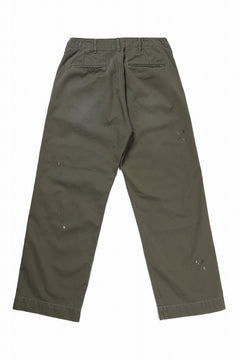 画像をギャラリービューアに読み込む, FULLCOUNT &quot;FREEDOM FIGHTER&quot; U.S.ARMY CHINO 41 TROUSERS (SAGE GREEN)