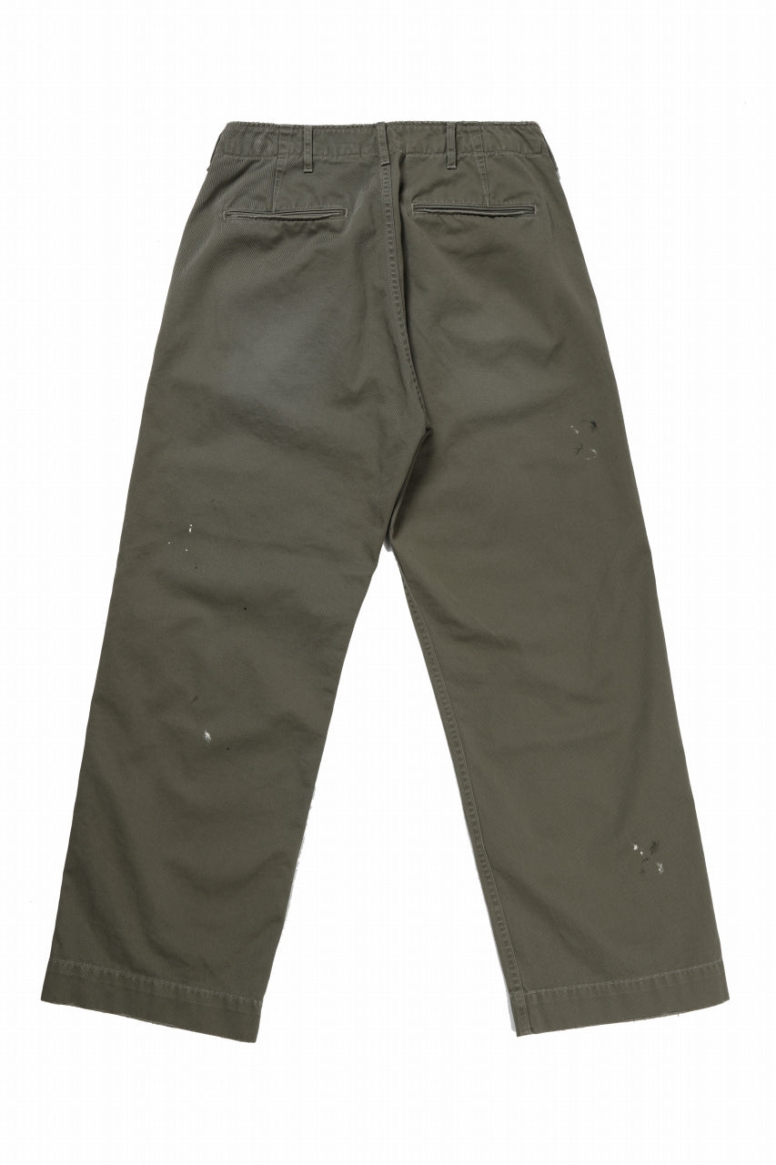 画像をギャラリービューアに読み込む, FULLCOUNT &quot;FREEDOM FIGHTER&quot; U.S.ARMY CHINO 41 TROUSERS (SAGE GREEN)