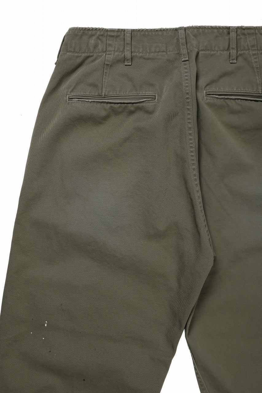画像をギャラリービューアに読み込む, FULLCOUNT &quot;FREEDOM FIGHTER&quot; U.S.ARMY CHINO 41 TROUSERS (SAGE GREEN)