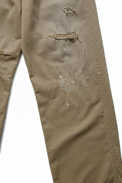 画像をギャラリービューアに読み込む, FULLCOUNT &quot;FREEDOM FIGHTER&quot; U.S.ARMY CHINO 41 TROUSERS (BROWN BEIGE)