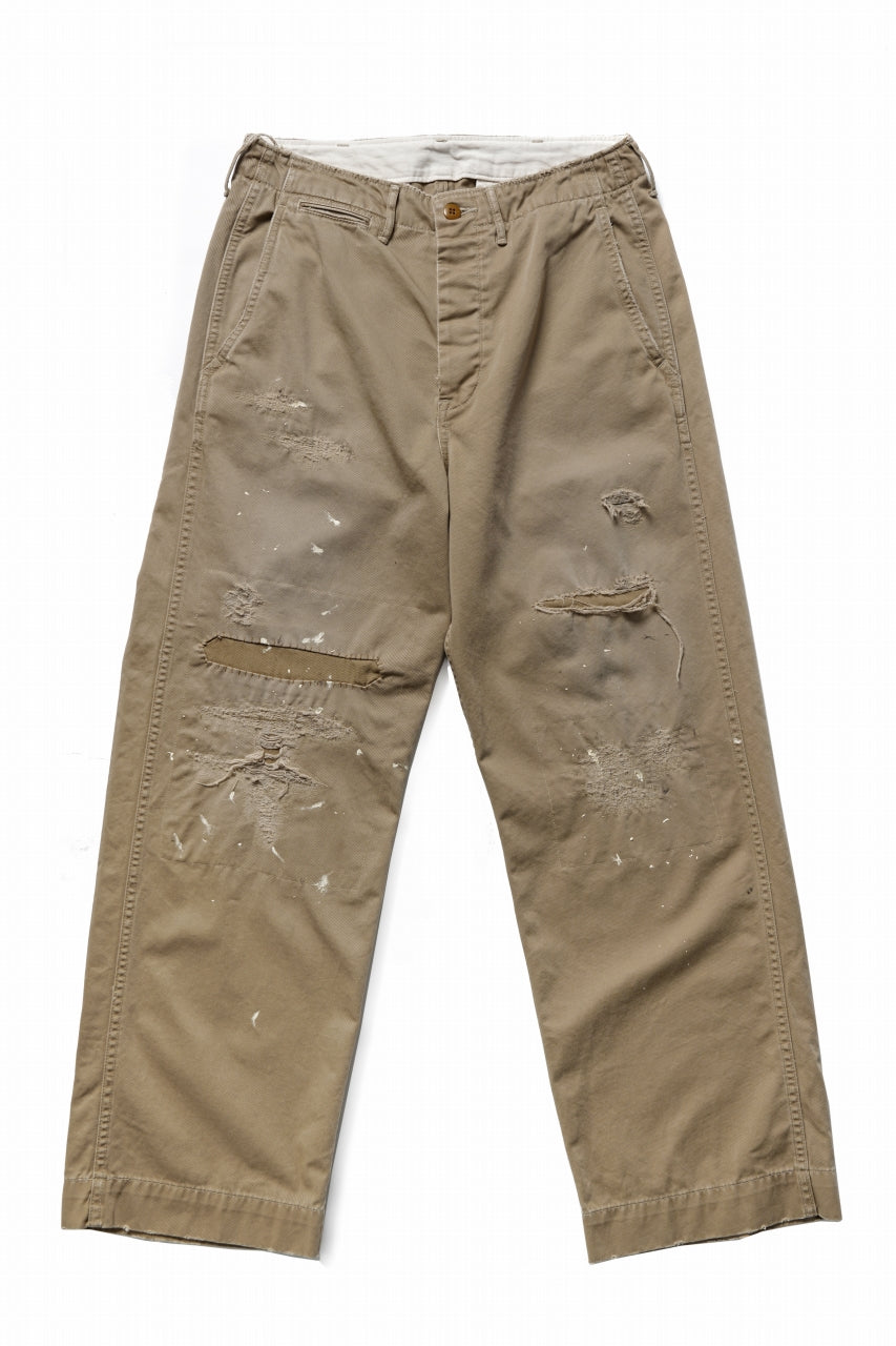 フルカウント 41 ARMY FULLCOUNT U.S.ARMY CHINO 41 TROUSERS (BROWN BEIGE)の商品