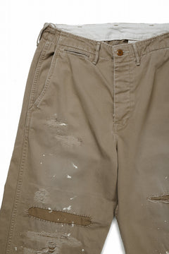 画像をギャラリービューアに読み込む, FULLCOUNT &quot;FREEDOM FIGHTER&quot; U.S.ARMY CHINO 41 TROUSERS (BROWN BEIGE)