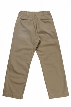 画像をギャラリービューアに読み込む, FULLCOUNT &quot;FREEDOM FIGHTER&quot; U.S.ARMY CHINO 41 TROUSERS (BROWN BEIGE)