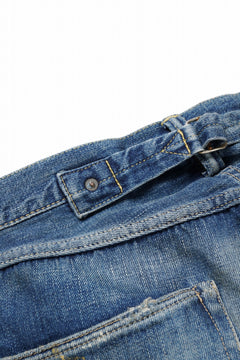画像をギャラリービューアに読み込む, FULLCOUNT &quot;Dartford *Splatter&quot; 1937 Model Denim Pants / 11.5oz Zimbabwe Selvedge Denim (Super Smooth) (INDIGO BLUE / VINTAGE FADED)