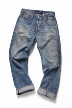 画像をギャラリービューアに読み込む, FULLCOUNT &quot;Dartford *Splatter&quot; 1937 Model Denim Pants / 11.5oz Zimbabwe Selvedge Denim (Super Smooth) (INDIGO BLUE / VINTAGE FADED)