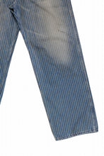 Load image into Gallery viewer, FULLCOUNT Wabash Work Pants / Slab Twill Selvedge (INDIGO BLUE / VINTAGE FADED)