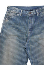 Load image into Gallery viewer, FULLCOUNT Wabash Work Pants / Slab Twill Selvedge (INDIGO BLUE / VINTAGE FADED)