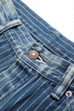 Load image into Gallery viewer, FULLCOUNT Wabash Work Pants / Slab Twill Selvedge (INDIGO BLUE / VINTAGE FADED)