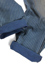 Load image into Gallery viewer, FULLCOUNT Wabash Work Pants / Slab Twill Selvedge (INDIGO BLUE / VINTAGE FADED)