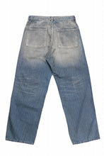 Load image into Gallery viewer, FULLCOUNT Wabash Work Pants / Slab Twill Selvedge (INDIGO BLUE / VINTAGE FADED)